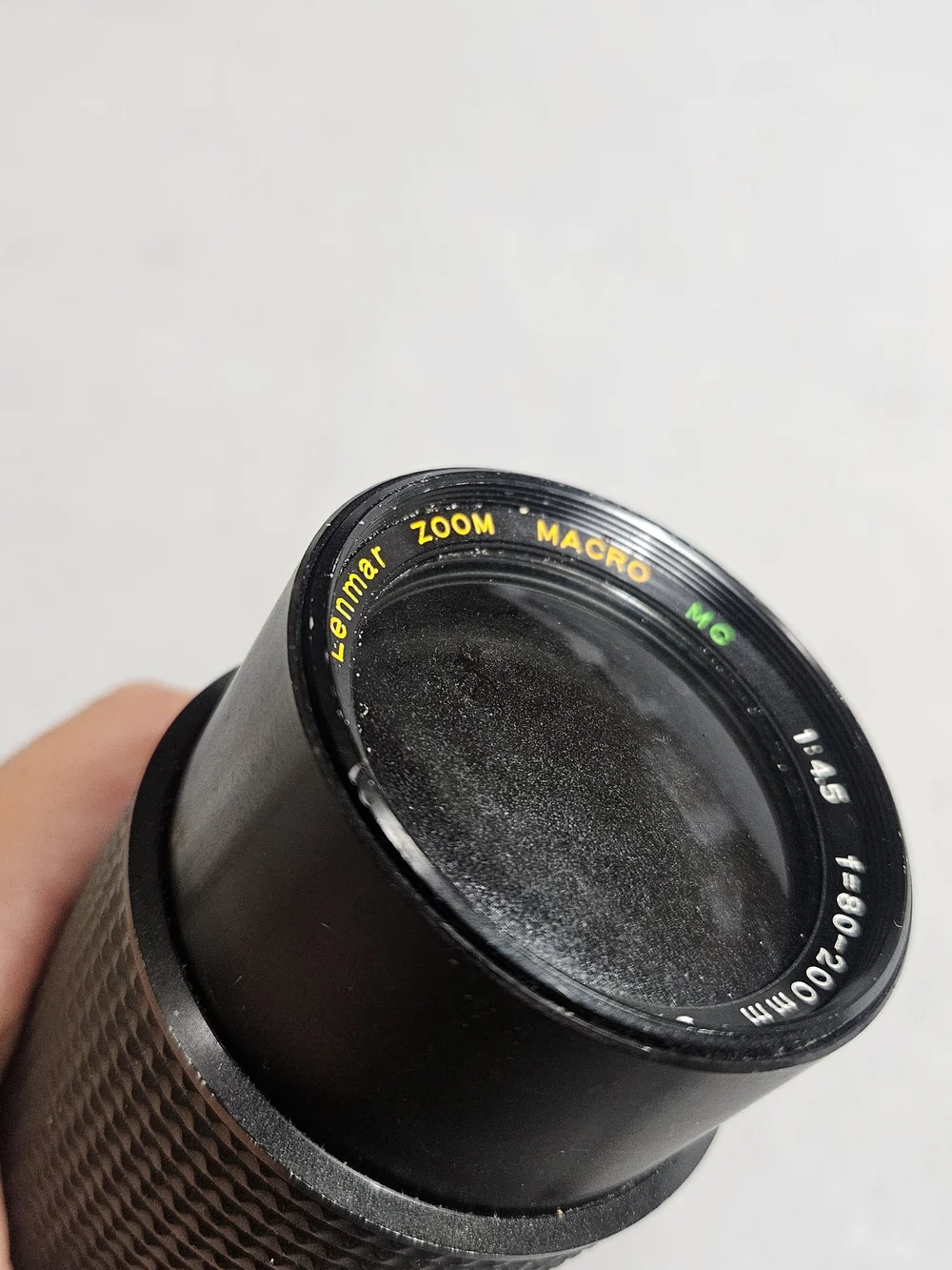 Vintage Lenmar 80-200mm f/4.5 Macro Zoom Camera Lens Untested